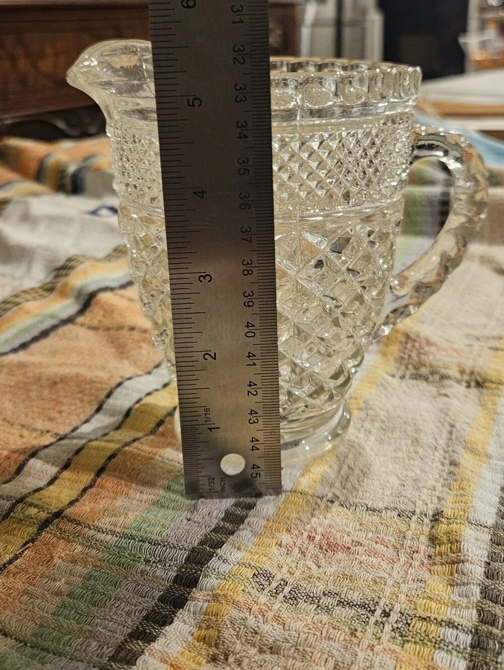 Vintage Anchor Hocking Wexford Pitcher